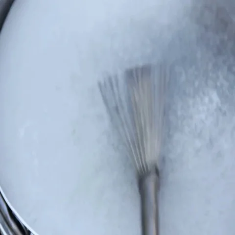 Drumming on Snare with Brushes Close Up Stock Footage 69691325