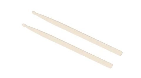 Drumming Sticks Stock Illustration