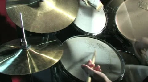 Drums 1 Stock Footage 10857408