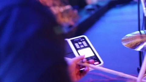 Drums 10 库存影片 76505216