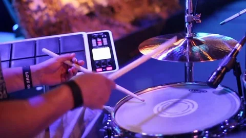 Drums 9 库存影片 76505115