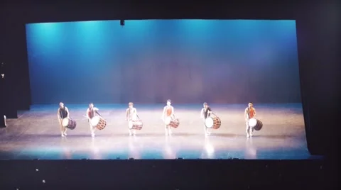 Drums and percussions on stage Stock Footage 50564102