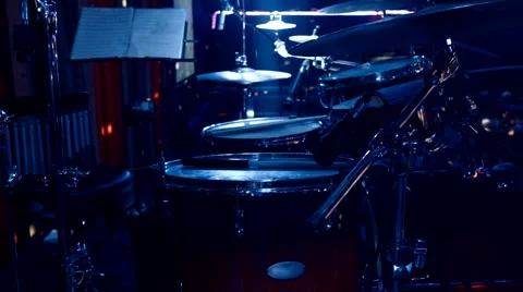 Drums club Stock Footage 55517752