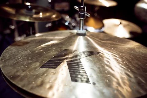 Drums cymbal Stock Photos