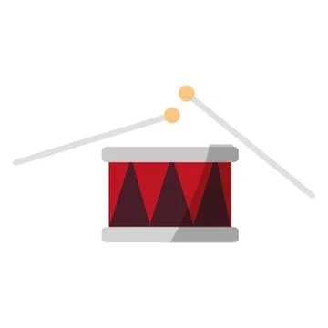Drums icon image Stock Illustration