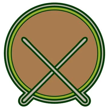Drums Иллюстрация