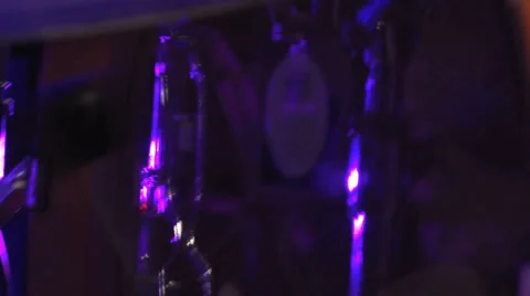 Drumset, Bassdrum Kick Video stock 27542909