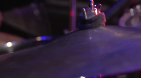 Drumset, Cymbal Video stock 27543339