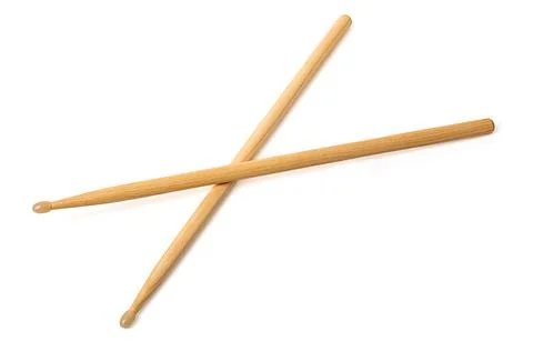 The drumstick is isolated Stock Photos