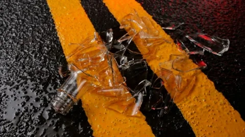 Drunk Driving Video stock 8825490