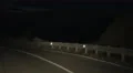 Drunk, high person driving car at night, violation of traffic rules, slow motion 4k or 4k+ Resolution