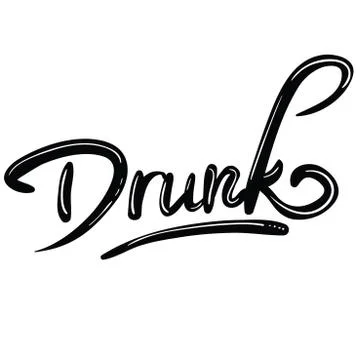Drunk Stock Illustration