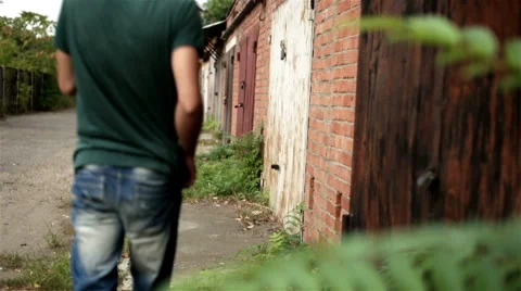 Drunk man falls to the ground from an overdose of drugs or alcohol 스톡 동영상 53877860