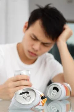 Drunk man Stock Photos