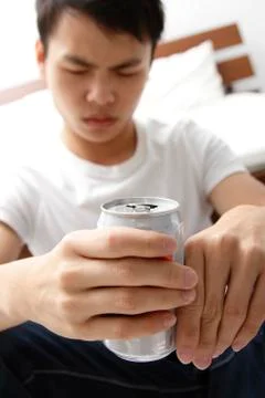 Drunk man Stock Photos