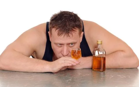 Drunk man Stock Photos