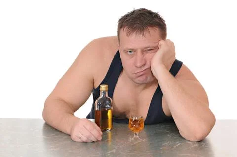Drunk man Stock Photos