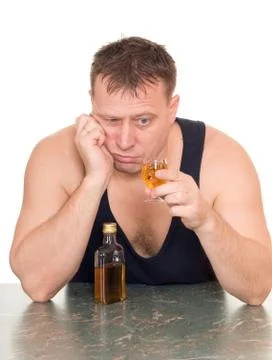 Drunk man Stock Photos