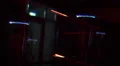 Drunk person POV, gas burners moving circular, visual effects HD Footage