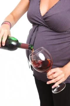 Drunk Pregnancy Foto stock
