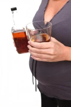 Drunk Pregnancy Stock Photos