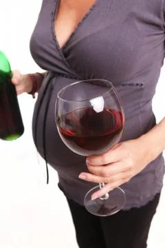 Drunk Pregnancy Foto stock