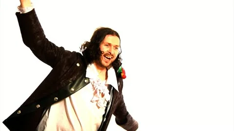 Drunken pirate Stock Footage 22665229