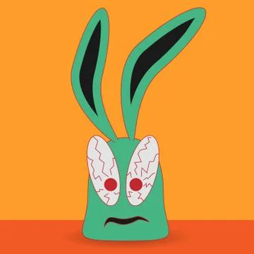 Drunken Rabbit イラスト素材