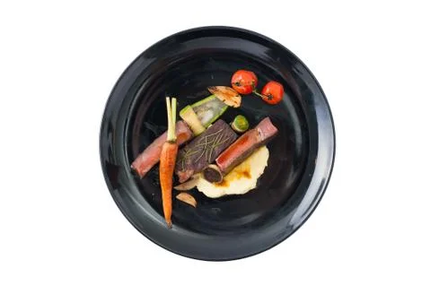 Dry-aged beef steak Stock Photos
