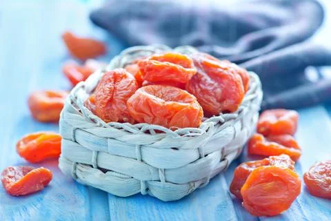 Dry apricot Stock Photos