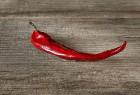 Dry bitter chilli pod Stock Photos