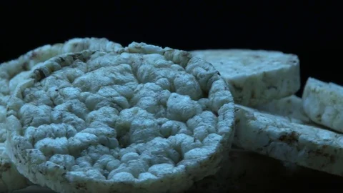 Dry bread slices 스톡 동영상 83807494