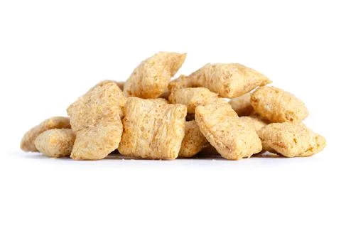 Dry breakfast milk pillows Stock Photos