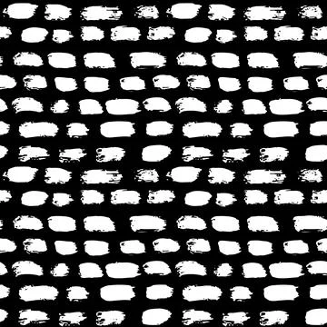Dry Brush Lines Seamless Vector Pattern Imitating Brick Wall イラスト素材