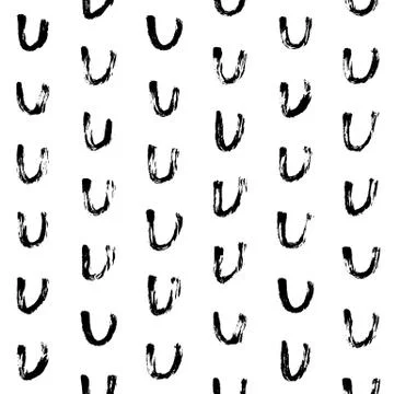 Dry brush pattern Stock Illustration