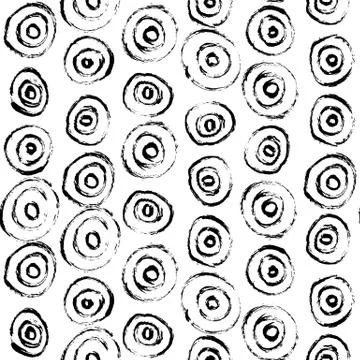 Dry brush pattern Stock Illustration