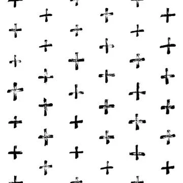 Dry brush pattern Stock Illustration