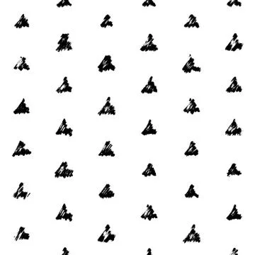 Dry brush pattern Stock Illustration