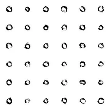 Dry brush pattern Stock Illustration