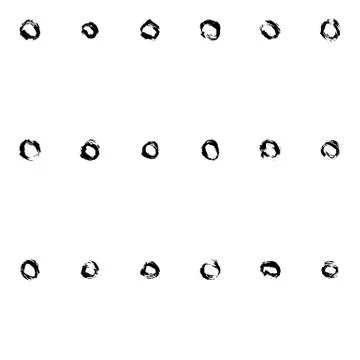 Dry brush pattern Stock Illustration