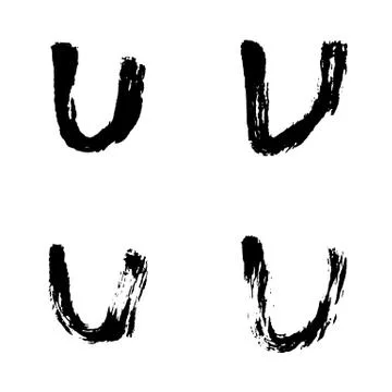 Dry brush pattern Stock Illustration