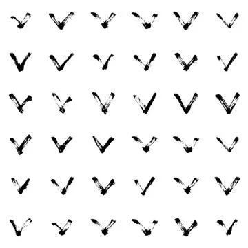 Dry brush pattern Stock Illustration