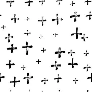 Dry brush pattern Stock Illustration