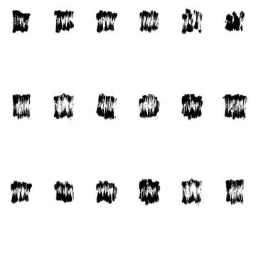 Dry brush pattern Stock Illustration