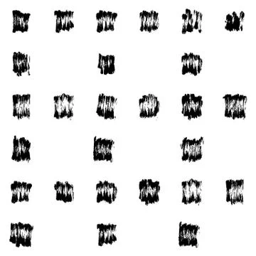 Dry brush pattern Stock Illustration