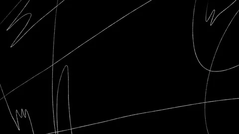 Dry brush strokes on black background, grunge texture background animation. Stock Footage 269833549