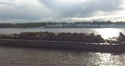 Dry cargo ship Video stock 167158742