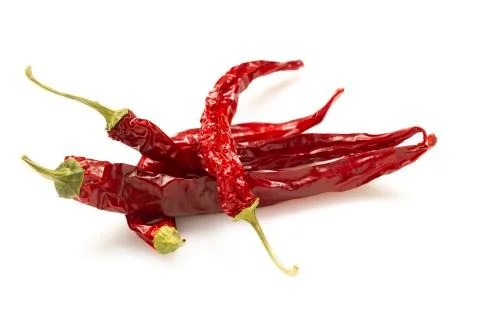 Dry chili pepper Stock Photos