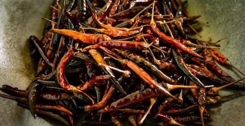 Dry chilli Foto stock