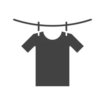 Dry Clean icon vector image. Illustrazione stock